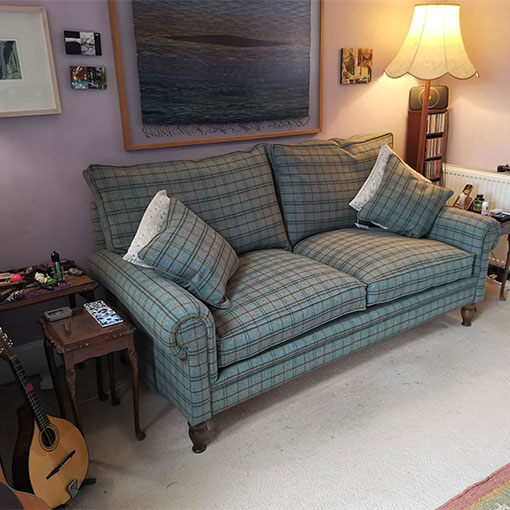 6 Aldingbourne 3 Seater Sofa in Linwood Ollaberry & Roxburgh